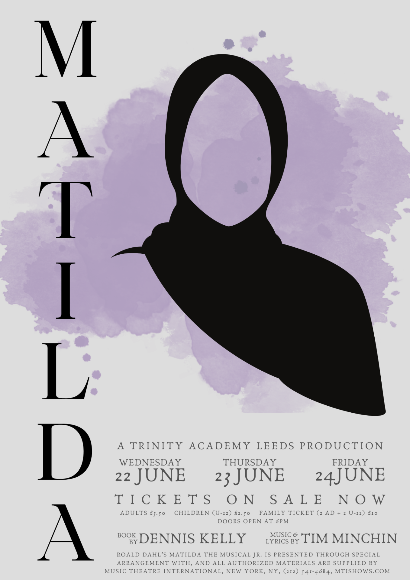Matilda Musical - Trinity Academy Leeds